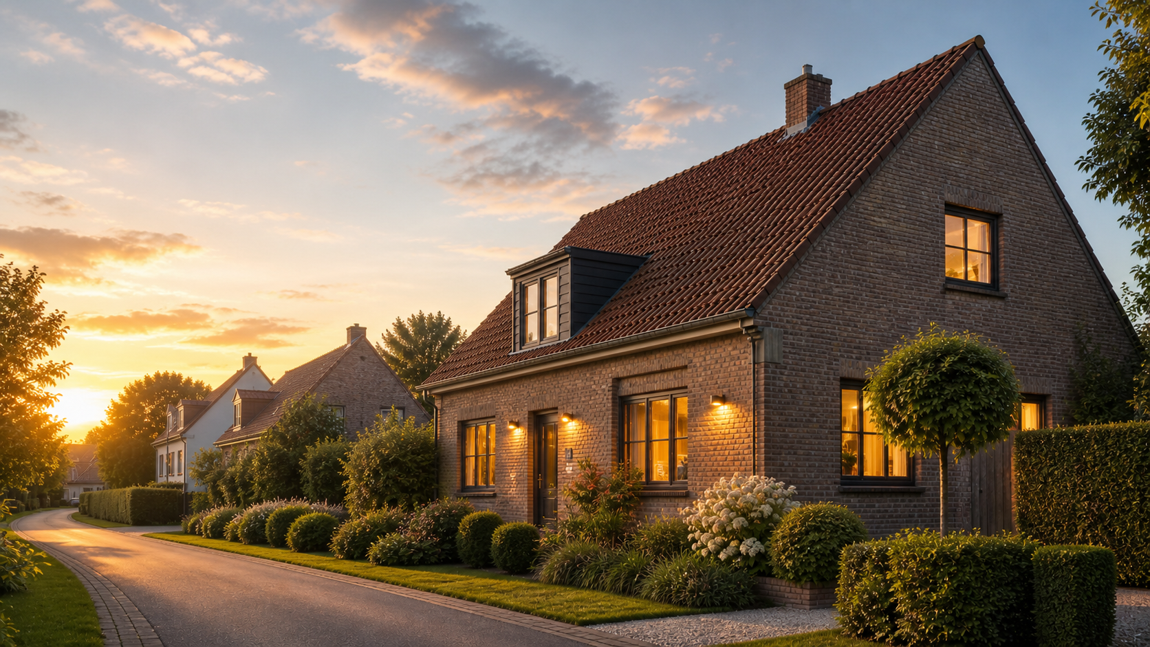 Vlaamse woning klaar voor verkoop